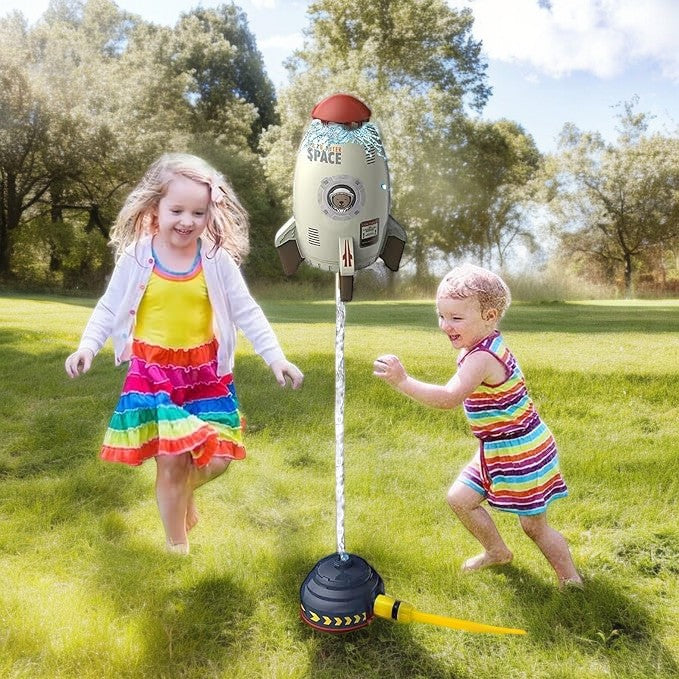 Rocket Launcher Sprinkler for Kids