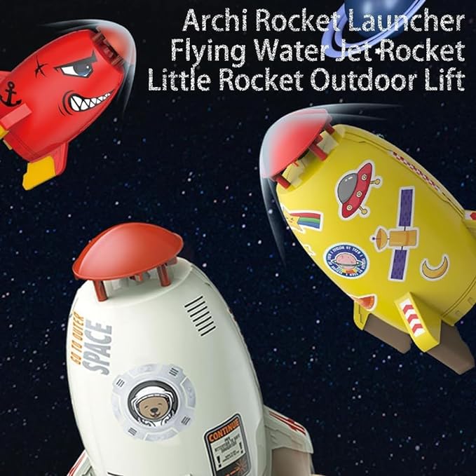 Rocket Launcher Sprinkler for Kids